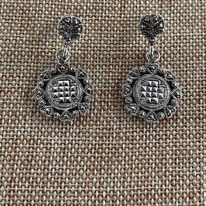 Vintage sterling silver earrings.